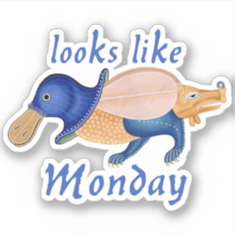 Luttrell Psalter Monday Vinylシール シール