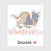 Luttrell Psalter "Whatever"ビニールステッカー シール (シート)