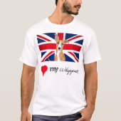 LUVMYWHIPPET Basic Tシャツ (正面)