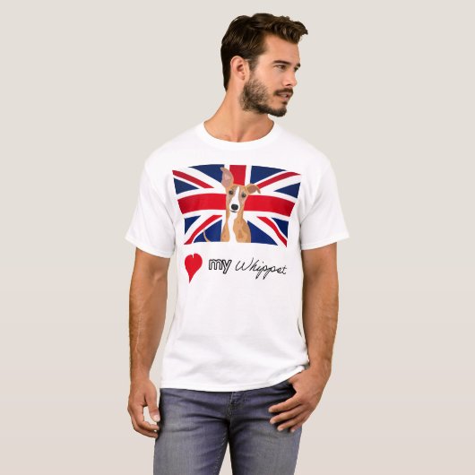 LUVMYWHIPPET Basic Tシャツ (正面フル)