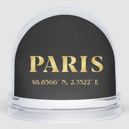 Lux Gold Paris Latitude & Longitude (正面)