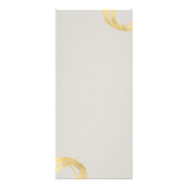 Luxeフェイク絵を描 Circleデザイナーロゴ ラックカード (裏面)