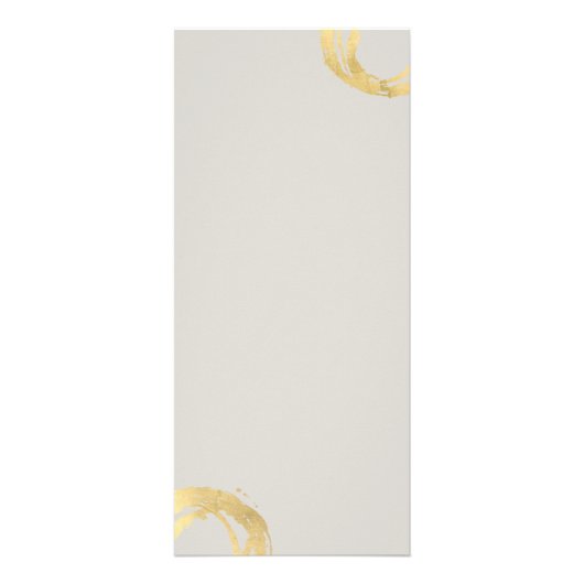 Luxeフェイク絵を描 Circleデザイナーロゴ ラックカード (裏面)