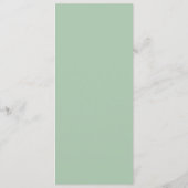 Luxeフローラ結婚のメニューカード メニュー (裏面)