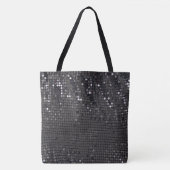 LUXEブラックスパークリー トートバッグ (正面)