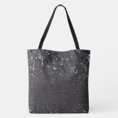 LUXEブラックスパークリー トートバッグ (裏面)