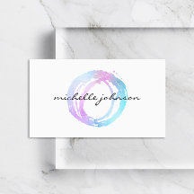 Luxe フェイク Holographic 絵を描 Circle Designerのロゴ