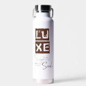 LUXE 上質な魂 ウォーターボトル (正面)
