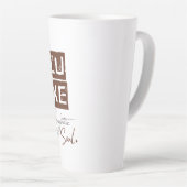 LUXE 上質な魂 カフェラテマグ (右アングル)