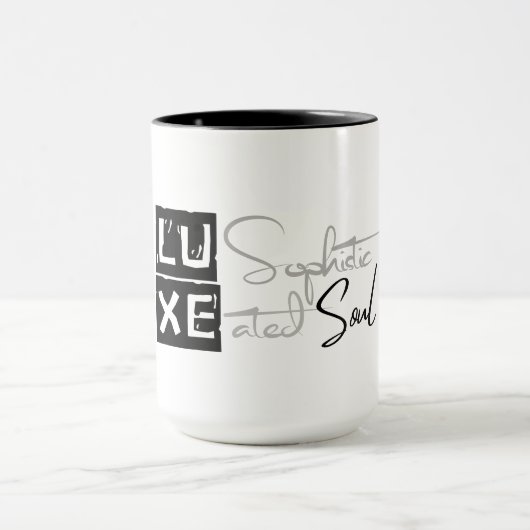 LUXE 上質な魂 マグカップ (中央)