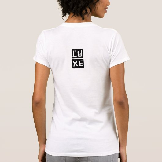 LUXE 上質な魂 Tシャツ (裏面)