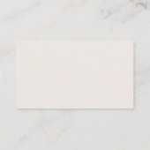 Luxe Brown and Ivory | 結婚式WebサイトQRコード エンクロージャーカード (裏面)