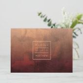 Luxe Burgundyと赤面保存日 セーブザデート (スタンド正面)