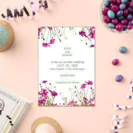 Luxe Clear Acrylic Wedding Invitation  アクリル招待状