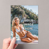 LUXE! ✨ Custom Acrylic Invitation – Add Your Desig アクリル招待状 (インサイチュ (ポータブル))