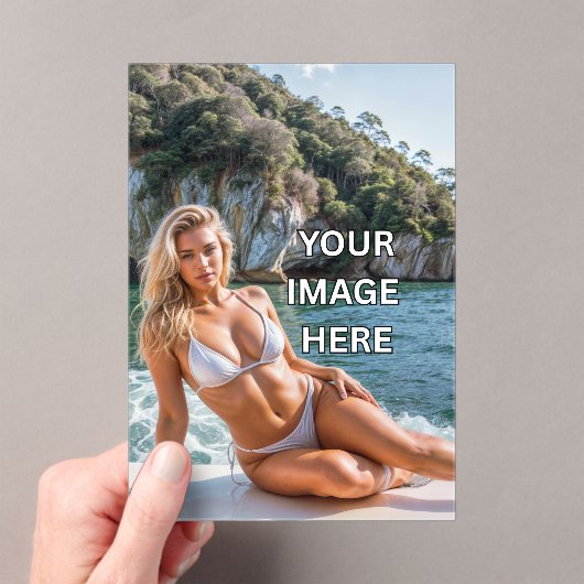 LUXE! ✨ Custom Acrylic Invitation – Add Your Desig アクリル招待状 (インサイチュ (ポータブル))