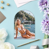 LUXE! ✨ Custom Acrylic Invitation – Add Your Desig アクリル招待状 (インサイチュ (ウェディング))