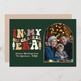 Luxe Evergreen My Nutcracker Eraクリスマスフォト シーズンカード