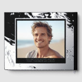 Luxe Foil Guestbook Birthday Party Photo Message  ゲストブック (裏面)