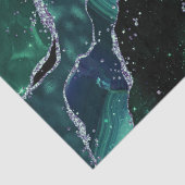 Luxe Gemstone Emerald Glitter Agate 薄葉紙 (詳細)