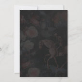 Luxe Gothic Romance Wedding Invitation 招待状 (裏面)