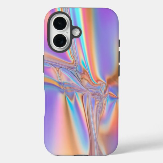 Luxe Holographic Irlidescent iPhone 16ケース Case-Mate iPhoneケース (裏面)