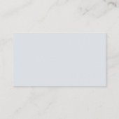 Luxe Light Dusty Blue | ウェディング ウェブサイトQRコード エンクロージャーカード (裏面)