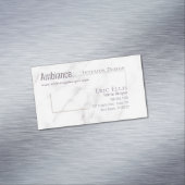Luxe Marble Geometric Business Card マグネット名刺 (インサイチュ)