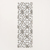 Luxe modern animalprint be brave girl ヨガマット (裏面)