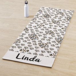 Luxe modern animalprint be brave girl ヨガマット