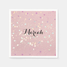 luxe modern romantinc girl スタンダードカクテルナプキン