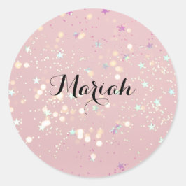 luxe modern romantinc girl ラウンドシール