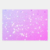 Luxe modern romantinc girl ラッピングペーパーシート (正面3)
