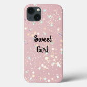 Luxe modern romantinc girl Case-Mate iPhoneケース (裏面)