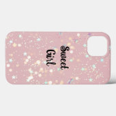 Luxe modern romantinc girl Case-Mate iPhoneケース (裏面 (横))