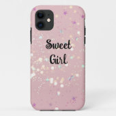 Luxe modern romantinc girl Case-Mate iPhoneケース (裏面)