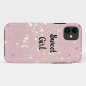 Luxe modern romantinc girl Case-Mate iPhoneケース (裏面(横))