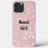 Luxe modern romantinc girl Case-Mate iPhoneケース (裏面)