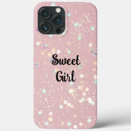 Luxe modern romantinc girl iPhone 13 pro maxケース