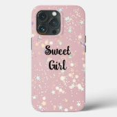 Luxe modern romantinc girl Case-Mate iPhoneケース (裏面)