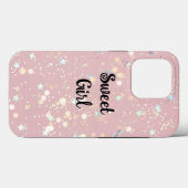 Luxe modern romantinc girl Case-Mate iPhoneケース (裏面 (横))