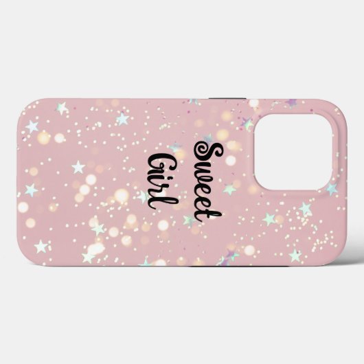 Luxe modern romantinc girl Case-Mate iPhoneケース (裏面 (横))
