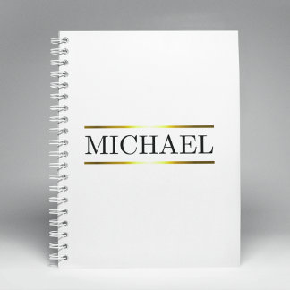 Luxe Nameバー ノートブック