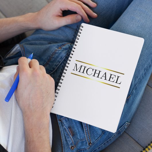 Luxe Nameバー ノートブック