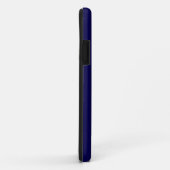 Luxe NavyとBlackカスタマイズ可能なiPhoneケース Case-Mate iPhoneケース (裏面/右)