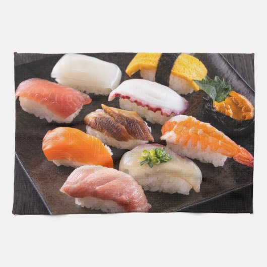 Luxe Nigiri Variety キッチンタオル (横)