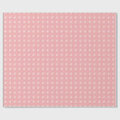 Luxe pink hearts vibrant romantic wallpaper ラッピングペーパー (フラット)