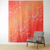 Luxe romantinc peach fuzz baby girl タペストリー (インサイチュ)