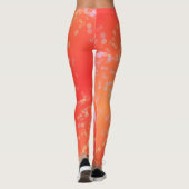 Luxe romantinc peach fuzz baby girl レギンス (裏面)