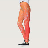 Luxe romantinc peach fuzz baby girl レギンス (左)
